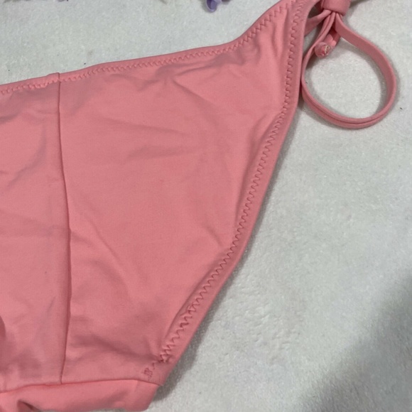 NEW Becca Color Code Side Tie Bikini Bottoms in‎ Peach [SZ Medium ] - Picture 10 of 11